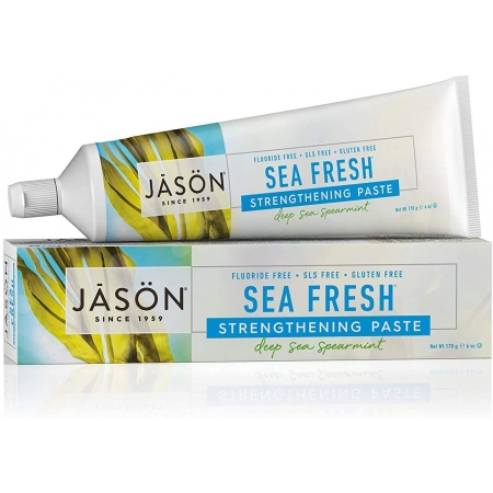 Зміцнююча зубная паста, смак мяти, 170 г Jason Natural, Sea Fresh