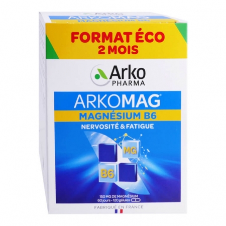 Arkopharma Magnesium Vitamin B6 150 мг 120шт Магній 