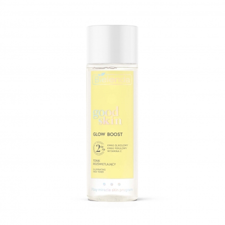 Bielenda Good Skin Glow Boost - Освітлювальний тонік з гліколевою кислотою та вітаміном С Bielenda Good Skin Glow Boost - Освітлювальний тонік з гліколевою кислотою та вітаміном С