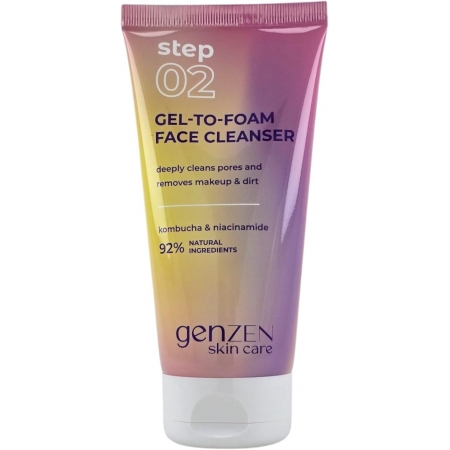 Genzen Gel to Foam Face Cleanser - гель-пінка для очищення обличчя