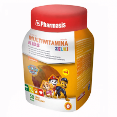 Желейки Мультивітаміни для дітей Фруктовий Смак 50 шт Pharmasis Multiwitamina Kids Польща