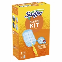 Щітка магніт для збирання пилу Swiffer duster, піпідастр з 4-ма змінними насадками