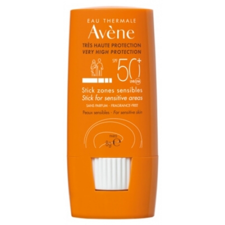 Avene Solaire Stick for Sensetive Arecs SPF 50+ Сонцезахисний стік для чутливих зон 