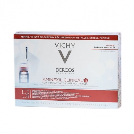 Vichy Dercos Aminexil Clinical 5 проти випадіння волосся комплексної дії для жінок