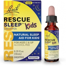 Bach RESCUE SLEEP KIDS Dropper 10 мл, природний засіб для сну та зняття стресу, гомеопатична квіткова есенція