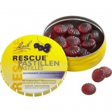 Rescue Pastilles Bach - натуральний заспокійливий засіб льодяники зі смаком чорної смородини