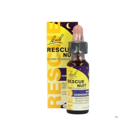 Rescue Remedy Night 10ml нічні натуральні каплі антистрес