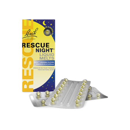 Капсули антистрес на ніч Rescue Remedy Night Melts 