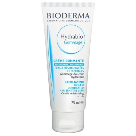 Очищуючий скраб BIODERMA HYDRABIO GOMMAGE EXFOLIATING CREAM 75 мл гідрабіо