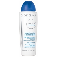 Bioderma Nodé P Normalisant Нормалізуючий шампунь проти лупи 400 мл Уцінка пошкодженна кришка