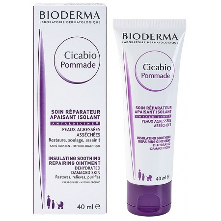 Bioderma Cicabio Pommade - відновлююча та заспокійлива мазь 40мл