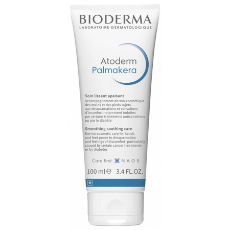 Bioderma Atoderm Palmakera Smoothing Soothing Care - Заспокійливий розгладжувальний крем для тіла  100 мл