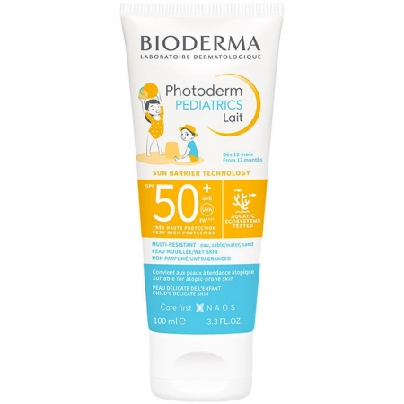 Bioderma Photoderm Pediatrics Lait SPF50+ 100 мл – сонцезахисне молочко для дітей