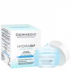 Зволожуючий крем-гель для обличчя Dermedic Hydrain 3 Hialuro Cream