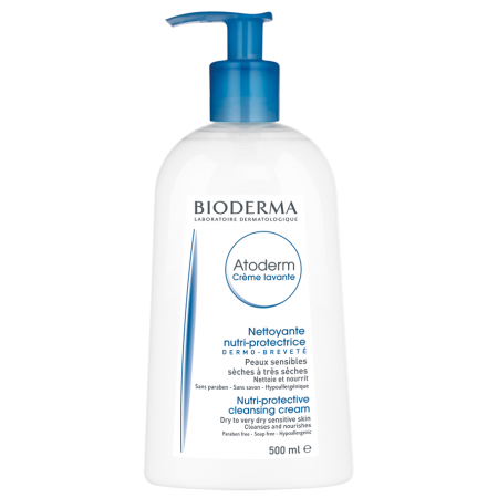 Крем для очищення шкіри Bioderma Atoderm Creme Lavante 500ml