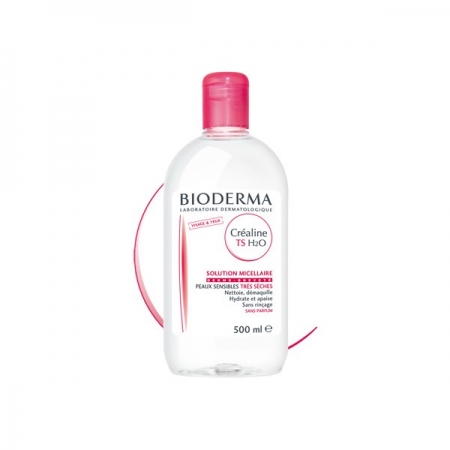 Bioderma Crealine TS H2O Micelle Solution - Міцелярний розчин для сухої, чутливої шкіри Bioderma Crealine TS H2O Micelle Solution - Міцелярний розчин для сухої, чутливої шкіри