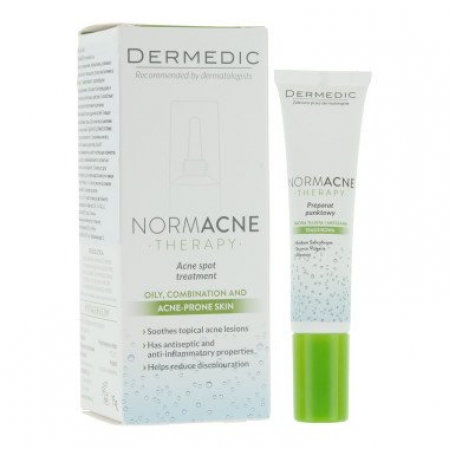 Протизапальний точковий гель Dermedic Normacne Therapy Spot Treatment