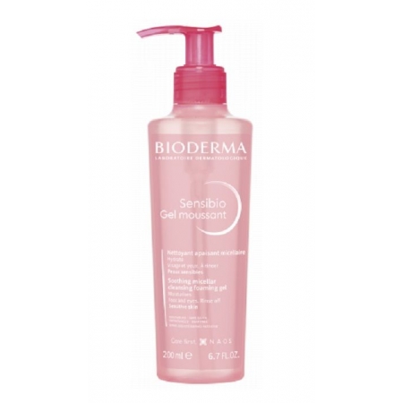 Очищуючий гель Bioderma Sensibio Gel Moussant  200 мл