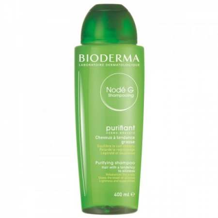 Bioderma Nodé G Purifying Shampoo - Шампунь очищающий для жирный волос 400мл