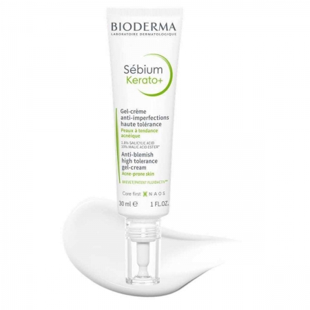 Bioderma Sebium Kerato+ Крем-гель проти недосконалостей