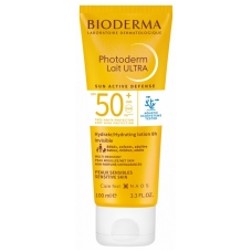 Bioderma Photoderm ULTRA Lait SPF50+ 100ml Сонцезахисне Молочко для чутливої шкіри SPF50+ Зволоження 8 годин