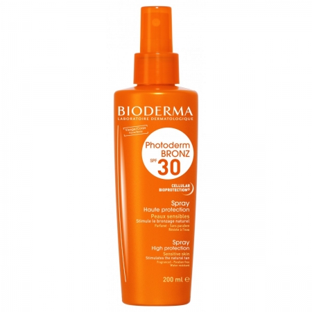 Bioderma Photoderm Bronz SPF 30 Spray - сонцезахисний спрей 200мл