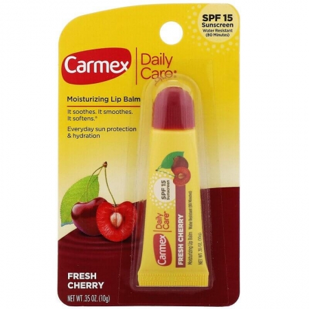 Бальзам для губ у тюбику "Вишня" Carmex Lip Balm
