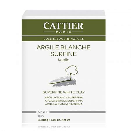 Біла глина мікронізована Cattier Argile Blanche Surfine 200g