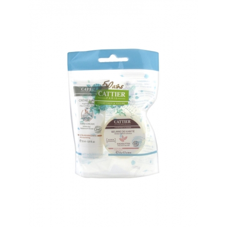 Cattier Kit Hiver Nourrissant Органічна олія ши та Ультра-живильний крем для рук