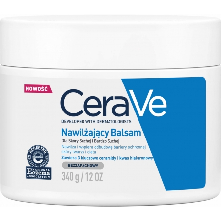 CeraVe Зволожуючий крем-бальзам з керамідами 340г (термін придатності 01.2026)