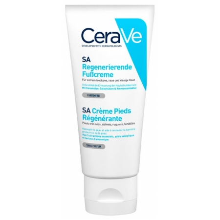 CeraVe SA крем для ніг Regenerating Foot Cream 88ml