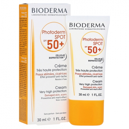Сонцезахисний крем для обличчя Bioderma Photoderm Spot Cream SPF 50