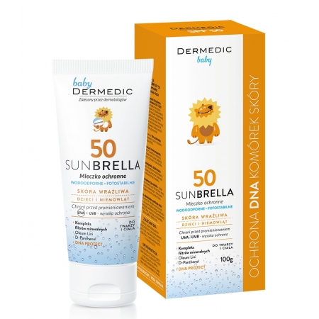 Dermedic Sunbrella Baby Сонцезахисне молочко для дітей SPF 50