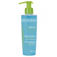 Очищуючий гель для обличчя Bioderma Sebium Gel Moussant Purifying and Foaming Gel 200мл себіум