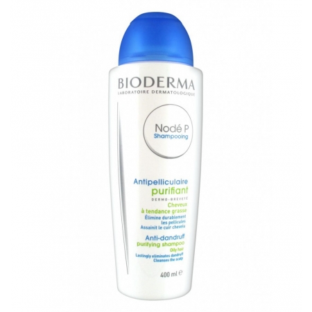 Bioderma Nodé P Anti-Dandruff Soothing Shampoo 400ml (шампунь проти лупи для жирного волосся)