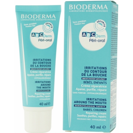 Bioderma ABCDerm Peri Oral - Відновлюючий крем для шкіри навколо рота