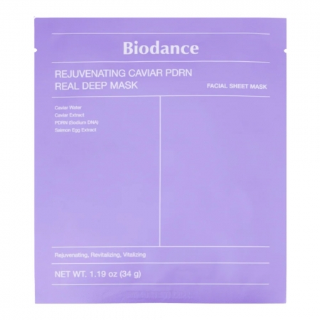 Biodance PDRN Mask — відновлююча маска для обличчя з PDRN 1шт Biodance PDRN Mask — відновлююча маска для обличчя з PDRN 1шт