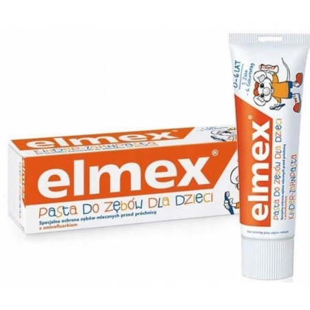 Дитяча зубна паста Elmex Kids Toothpaste з 1-го зуба до 6 років, 50 мл