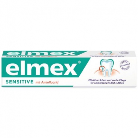 Зубна паста Elmex Sensitive  для чутливих зубів, 75 мл