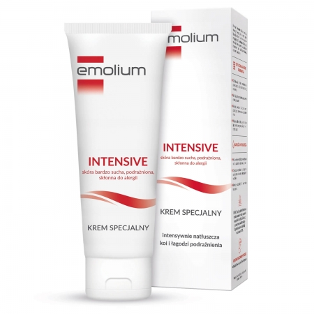 Emolium Intensive - спеціальний крем для сухої, подразненої, схильної до алергії шкіри 75 мл