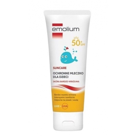 Сонцезахисний молочко Emolium Suncare SPF50+, 125 мл