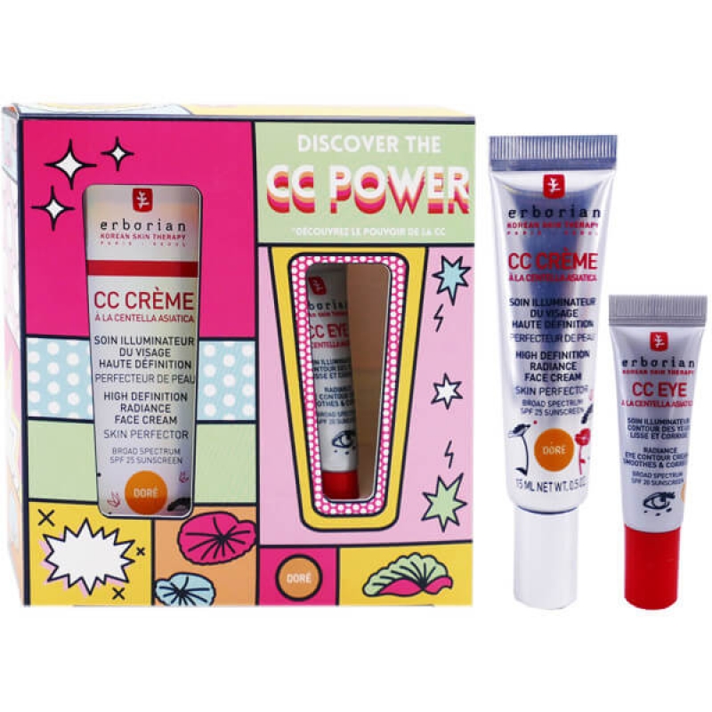 Erborian набір Discover The CC Power Dore (Erborian CC Cream+Erborian