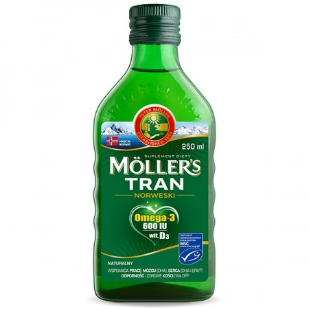 Mollers Tran Omega 3- Рыбий жир  250 мл