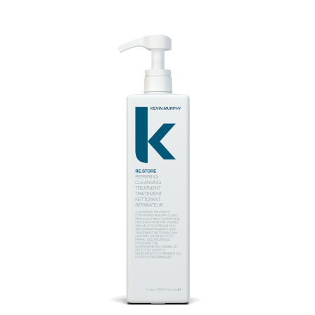 Kevin Murphy Re.Store Repairing Cleansing Treatment Відновлення та очищення для сухого й пошкодженого волосся 1000мл 2в1 Kevin Murphy Re.Store Repairing Cleansing Treatment Відновлення та очищення для сухого й пошкодженого волосся 1000мл 2в1