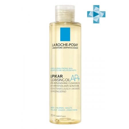 Ліпідовідновлююча олія La Roche-Posay Lipikar Huile для душу та ванни, 200 мл