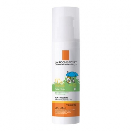 Молочко сонцезахисне SPF 50+ для дітей та немовлят - La Roche-Posay Anthelios Dermo-Pediatrics Bebe Lotion SPF 50+, 50мл