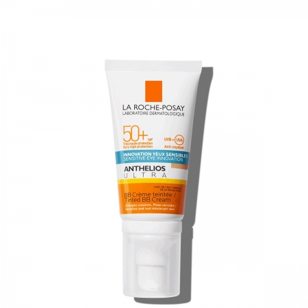 La Roche-Posay Anthelios Ultra Sensitive Eyes Innovation Tinted BB Cream SPF 50 - сонцезахисний зволожуючий та тонуючий крем для обличчя та шкіри навколо очей 50 мл La Roche-Posay Anthelios Ultra Sensitive Eyes Innovation Tinted BB Cream SPF 50 - сонцезахисний зволожуючий та тонуючий крем для обличчя та шкіри навколо очей 50 мл