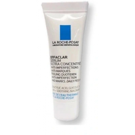 La Roche-Posay Effaclar Serum Міні Ультраконцентрована сироватка Ефаклар для обличчя з ефектом пілінгу з комплексом трьох кислот 3мл