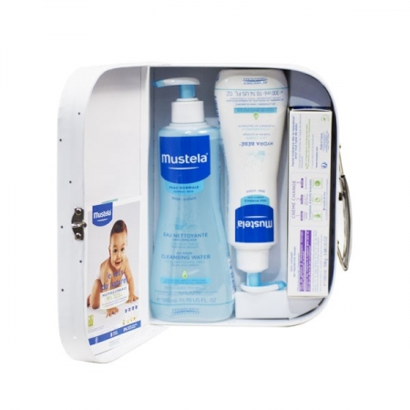 Mustela Ma Silver Suitcase валіза подарунковий набір Mustela Ma Silver Suitcase валіза подарунковий набір