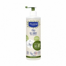 Mustela BIO Gel Lavante - органічний очищуючий гель  для дорослих і дітей з першого дня життя 400 мл